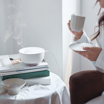 Портативный увлажнитель воздуха для квартиры Solove H1 500 мл, белый