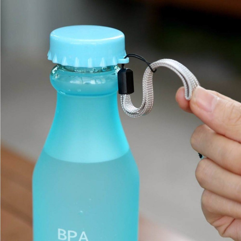 Матовая эко бутылочка BPA Free Yellow