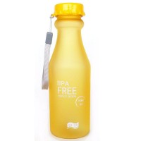 Матовая эко бутылочка BPA Free Yellow