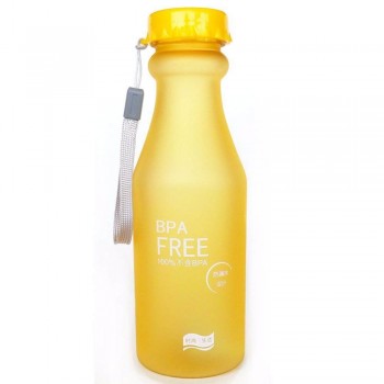 Матовая эко бутылочка BPA Free Yellow