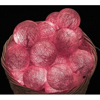 Тайська гірлянда кульки-ліхтарики CBL Rose 20 шт, 3.7 м