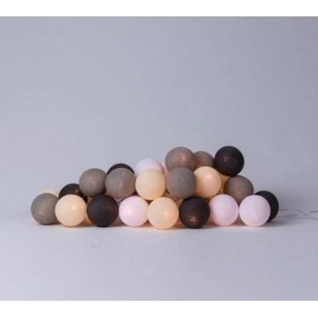 Гірлянда тайські ліхтарики CBL TAUPE 35 кульок від USB, 4 м