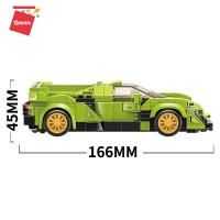 Конструктор Qman 14021 MineCity машина Lamborghini Poison, 292де