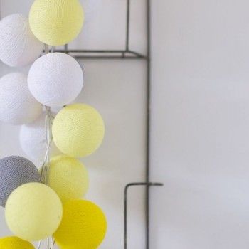 Гирлянда тайские фонарики CBL YELLOW STONE 35 шт от USB, 4 м