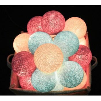 Тайська гірлянда CBL Rosy-Blue 20 шт, 3.7 м