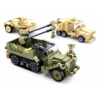 Конструктор Sluban M38-B0812 Військовий транспорт, 552 деталі