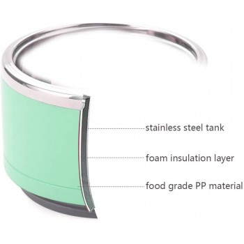 Комплект термос для їжі Fresh 1650мл з приладами і термосумкою, салатовий