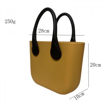 Маленькая женская сумка-конструктор SUPER Mini, желтая