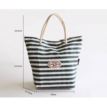 Сумка для ланч боксу з ручками, бавовна