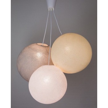 Люстра White-Grey-Cream