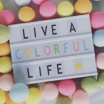 Набор пастельных букв Pastel для лайтбоксов, 80 шт