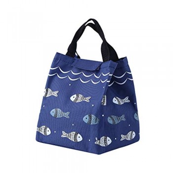 Термосумка (ланч бэг) Lunch Bag Fish, синий