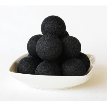 Гирлянда тайские шарики-фонарики CBL Черная 35 шариков от USB, 4м