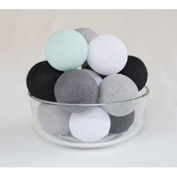 Гірлянда тайські ліхтарики CBL Smoky Mint 35 кульок від USB, 4 м