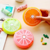 Таблетница Citrus Pill Box Грейфрут