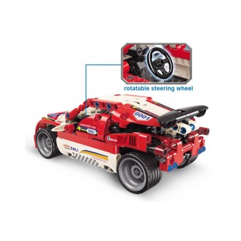 Детский конструктор Qman 6001 Гоночная Машина Model Power, 257 деталей