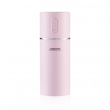 Мини увлажнитель воздуха, аккумуляторный Comfort 200 мл, 1200мАч, розовый