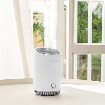 Аккумуляторный мини увлажнитель воздуха Q3, 320мл, белый