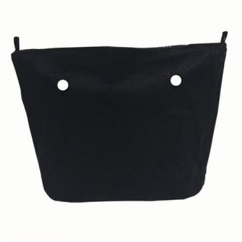 Джинсова підкладка для сумки classic, Однотонна чорна