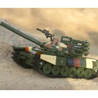 Детский конструктор KB 001 Збройні сили Танк T-72AMT, 422 дет