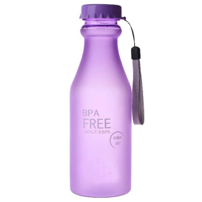 Матовая эко бутылочка BPA Free Purpur