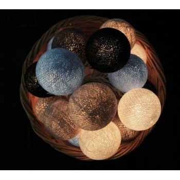 Тайська гірлянда CBL Smoky Blue 20 шт, 3.7 м