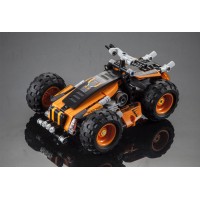 Конструктор інерційний Decool 3801 Technic Квадроцикл, 266 деталей