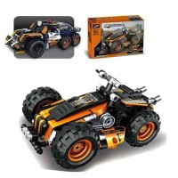 Конструктор інерційний Decool 3801 Technic Квадроцикл, 266 деталей