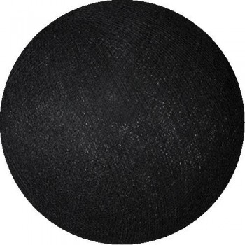 Настільна лампа з гігантської ниткової кулі Чорна