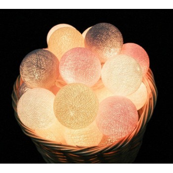 Гирлянда тайские шарики-фонарики CBL Vintage 20 шариков, 3.7 м