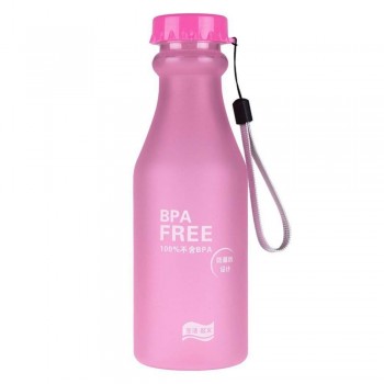 Матовая эко бутылочка BPA Free Pink