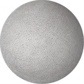 Настільний світильник із ниткової кулі, Сірий 31 см