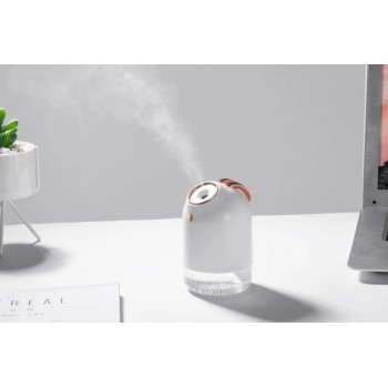 Аккумуляторный увлажнитель воздуха Bunny 250мл, 800мАч, белый