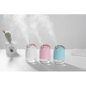 Аккумуляторный увлажнитель воздуха Bunny 250мл, 800мАч, белый