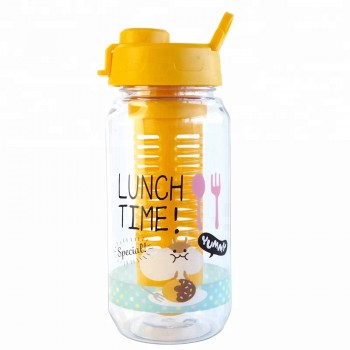 Набір ланч бокс і пляшечка для води Lunch Time жовтий