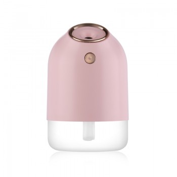 Аккумуляторный увлажнитель воздуха Bunny 250мл, 800мАч, розовый