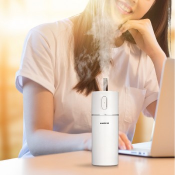 Мини увлажнитель воздуха, аккумуляторный Comfort 200 мл, 1200мАч, белый