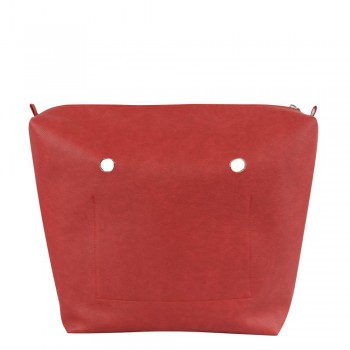 Якісна ПВХ підкладка для сумки classic, червона