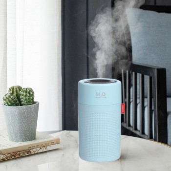Увлажнитель воздуха аккумуляторный H2O Big 750мл, 2000мАч, голубой