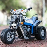 Конструктор інерційний Decool 3802 Technic Мотоцикл 284 деталі