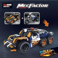 Конструктор інерційний Decool 3802 Technic Мотоцикл 284 деталі