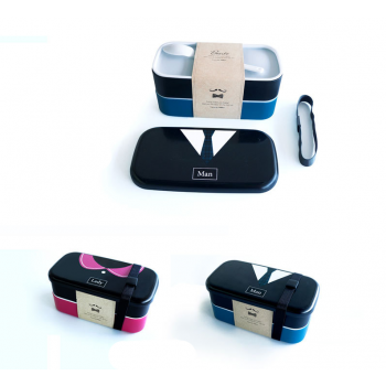 Ланч бокс Man, галстук, 1000 мл