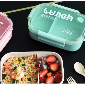 Ланч бокс для їжі з екопластику Delicious 1100 мл, бірюзовий