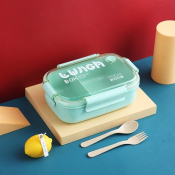 Ланч бокс для їжі з екопластику Delicious 1100 мл, бірюзовий