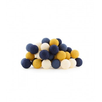 Тайська гірлянда з ниткових кульок Galaxy 35 шт. від USB, 4 м