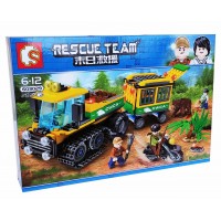 Конструктор Sembo 603029 Rescue Team Исследователи джунглей, 282 дет