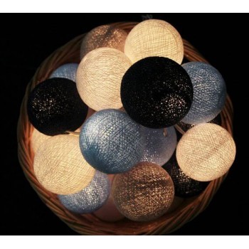 Гірлянда тайські шарики-ліхтарики CBL Tornado 20 куль, 3.7 м