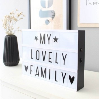 ЛАЙТБОКС А4 на 80 БУКВ