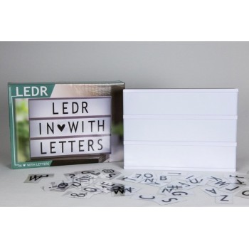 ЛАЙТБОКС А4 на 80 БУКВ