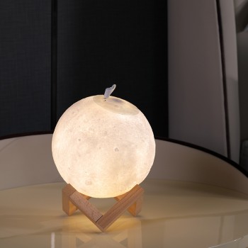 Увлажнитель воздуха 3D Moon Луна 1500 мл, аккумуляторный 400мАч